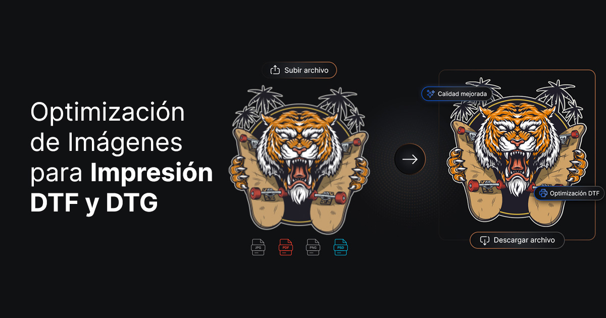 Conversor de imagenes a DTF - DTF Optimizer